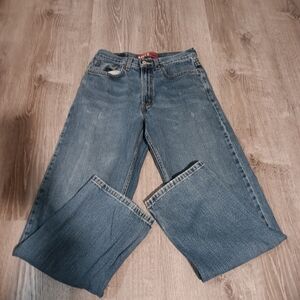 Levi denim jeans loose straight size 20 slim